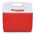 Custom Igloo® Playmate Elite Cooler Red Star with Company Logo - Personalized Bulk Corporate Gift - 1
