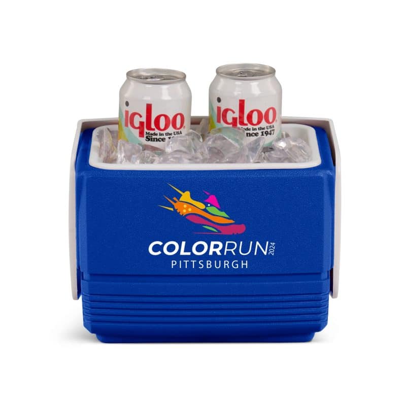 Custom Igloo® Playmate Mini 4 Qt. Cooler with Company Logo - Personalized Bulk Corporate Gift - 2