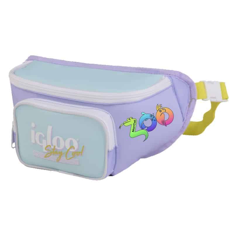 Custom Igloo® Retro Fanny Pack with Company Logo - Personalized Bulk Corporate Gift - 2