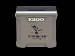 Custom Igloo® Sportsman 30 Qt. Cooler (Sandstone/Carbonite) with Company Logo - Personalized Bulk Corporate Gift