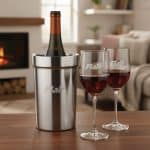 Custom Milano Wine Cooler & Belmont Wine Set with Company Logo - Personalized Bulk Corporate Gift - 2
