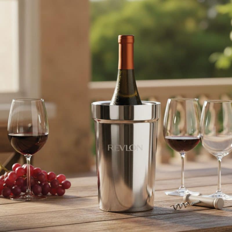 Custom Milano Wine Cooler with Company Logo - Personalized Bulk Corporate Gift - 2