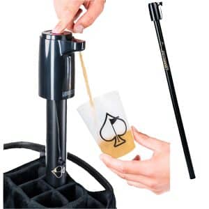 Custom Pins and Aces Liquor Stick with Company Logo - Personalized Bulk Corporate Gift