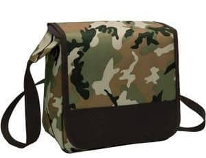 Custom Port Authority® Lunch Cooler Messenger. with Company Logo - Personalized Bulk Corporate Gift