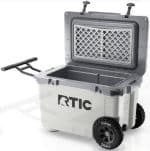 Custom RTIC® 52 QT Ultra-Light Wheeled Cooler with Company Logo - Personalized Bulk Corporate Gift - 7