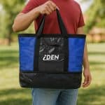 Custom Romney Tote Bag with Company Logo - Personalized Bulk Corporate Gift - 6