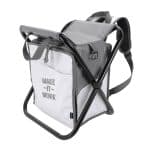 Custom The Viking Collection® Tarpaulin Backpack Chair with Company Logo - Personalized Bulk Corporate Gift
