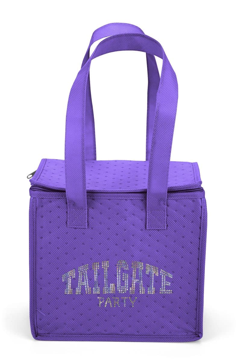 Custom Therm-O Cooler Tote™ - Insulated Tote - Sparkle with Company Logo - Personalized Bulk Corporate Gift - 6