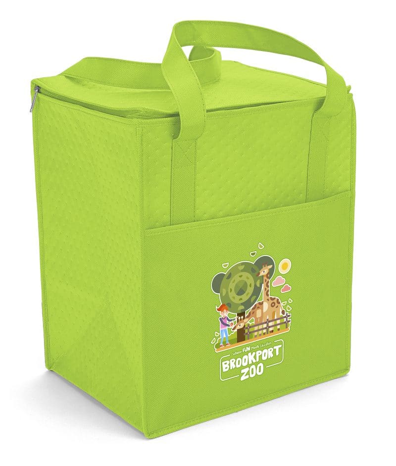 Custom Therm-O Super Tote™ - Insulated Tote - ColorVista with Company Logo - Personalized Bulk Corporate Gift - 8