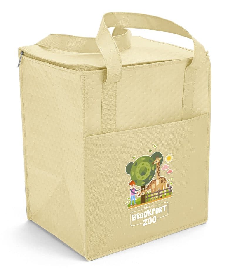 Custom Therm-O Super Tote™ - Insulated Tote - ColorVista with Company Logo - Personalized Bulk Corporate Gift