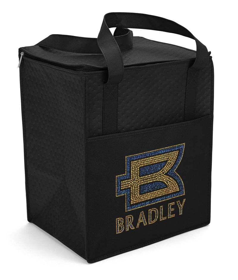 Custom Therm-O Super Tote™ - Insulated Tote - Sparkle with Company Logo - Personalized Bulk Corporate Gift
