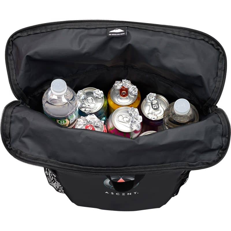 Custom Urban Peak 24 Can Roll Top Backpack Cooler with Company Logo - Personalized Bulk Corporate Gift - 2