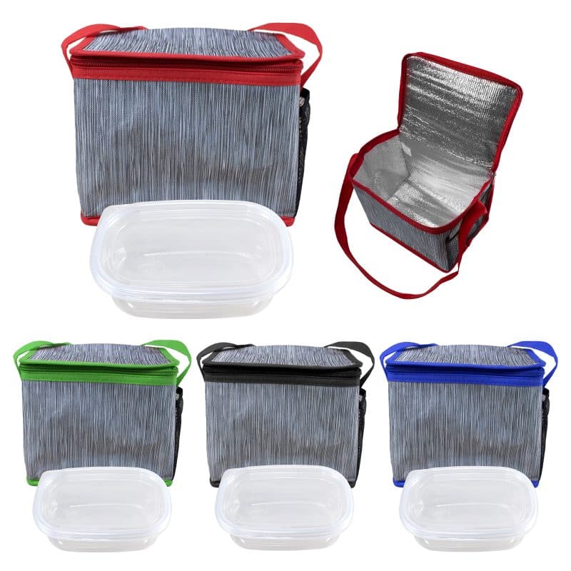 Custom Very Handy Recycled Lunch Set with Company Logo - Personalized Bulk Corporate Gift - 1
