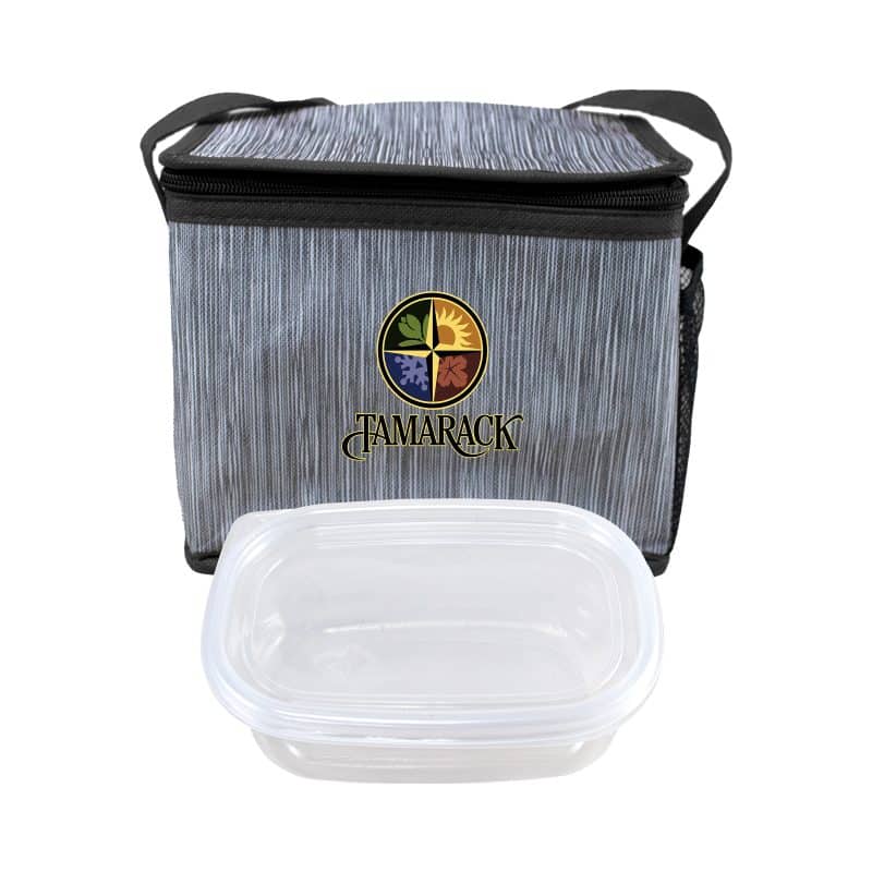 Custom Very Handy Recycled Lunch Set with Company Logo - Personalized Bulk Corporate Gift - 2