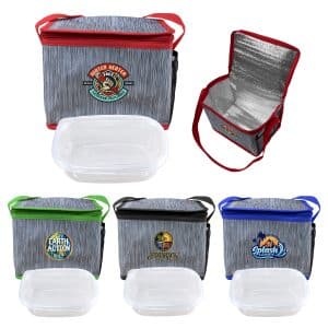 Custom Very Handy Recycled Lunch Set with Company Logo - Personalized Bulk Corporate Gift