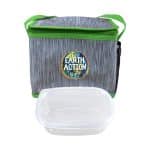 Custom Very Handy Recycled Lunch Set with Company Logo - Personalized Bulk Corporate Gift - 6