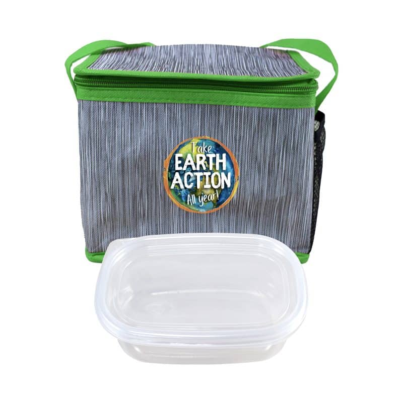 Custom Very Handy Recycled Lunch Set with Company Logo - Personalized Bulk Corporate Gift - 6