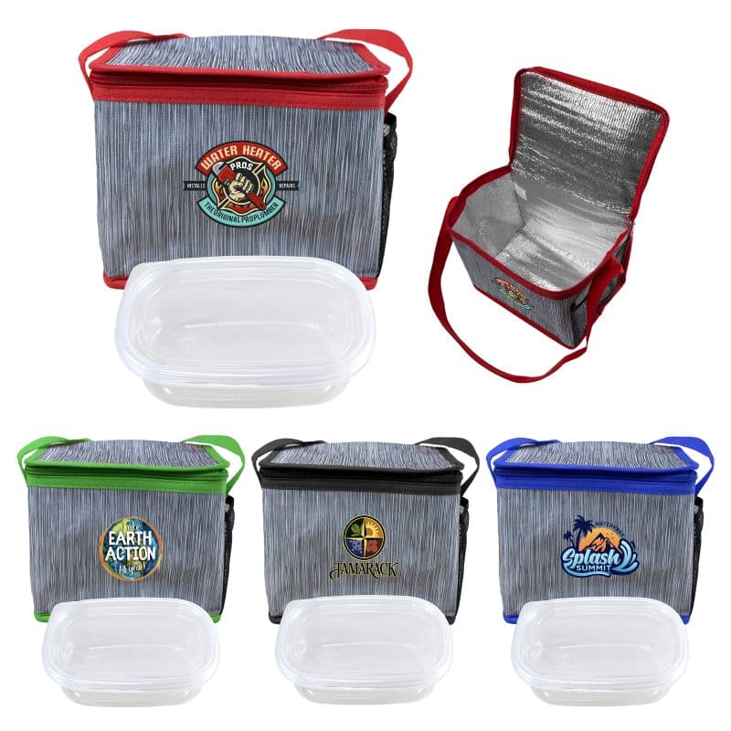 Custom Very Handy Recycled Lunch Set with Company Logo - Personalized Bulk Corporate Gift