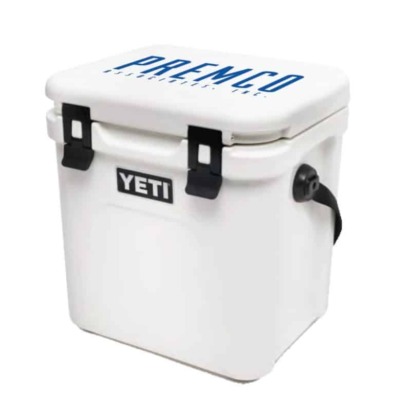 Custom YETI Customized Roadie 24 Cooler with Company Logo - Personalized Bulk Corporate Gift