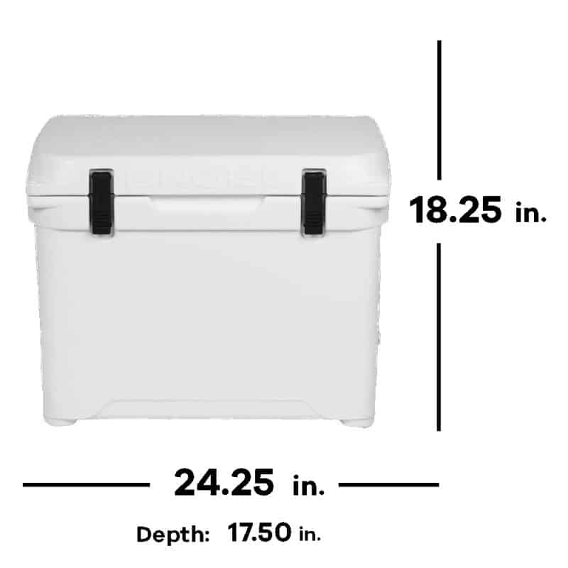 Custom Engel 50 High Performance Hard Cooler and Ice Box with Company Logo - Personalized Bulk Corporate Gift - 2