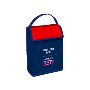 Custom America250™ Sublime Series Rpet 12 Can Lunch Bag with Company Logo - Personalized Bulk Corporate Gift