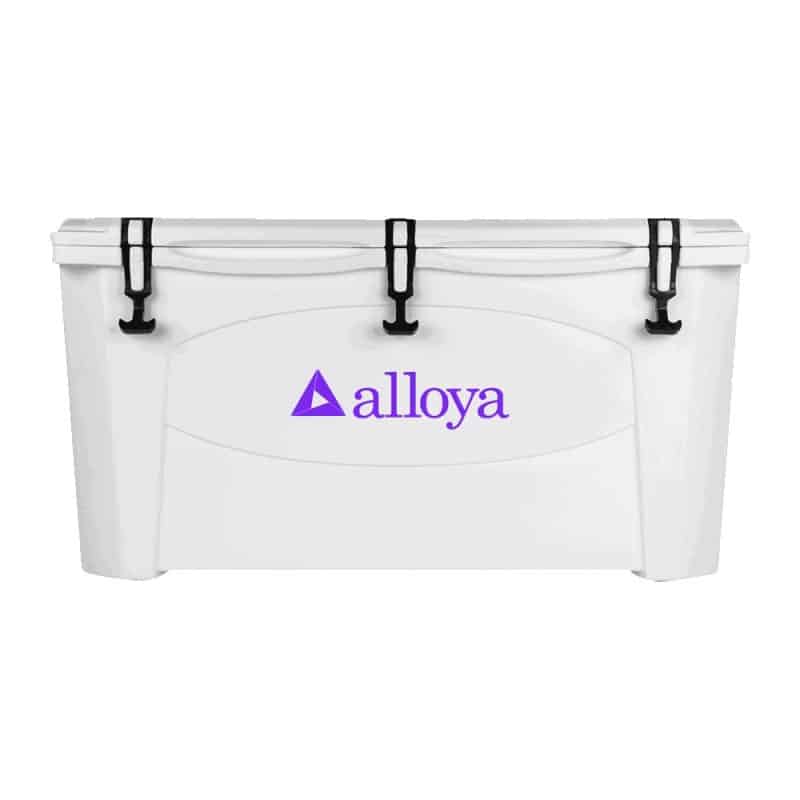 Custom Grizzly Cooler 100 with Company Logo - Personalized Bulk Corporate Gift
