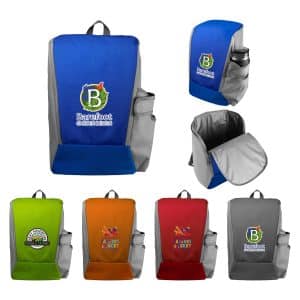 Custom Zippy Cooler Backpack with Company Logo - Personalized Bulk Corporate Gift