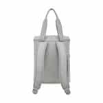 Custom Aviana™ Rowan Recycled Nylon Tote Pack Cooler - Aware™ - Taupe with Company Logo - Personalized Bulk Corporate Gift - 3