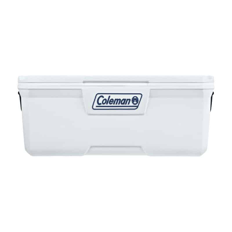 Custom Coleman 316 Series™ 150-Quart Marine Chest Cooler - White with Company Logo - Personalized Bulk Corporate Gift