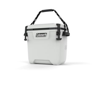 Custom Coleman Convoy™ 28-Quart Cooler - White with Company Logo - Personalized Bulk Corporate Gift