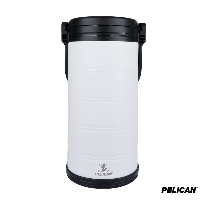 Custom Pelican Dayventure 223 oz. / 1.74 Gallon Recycled Double Wall Stainless Steel Ice Cooler with Company Logo - Personalized Bulk Corporate Gift - 3