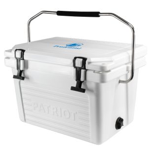 Custom 20QT Patriot® Roto-Molded Cooler with Company Logo - Personalized Bulk Corporate Gift