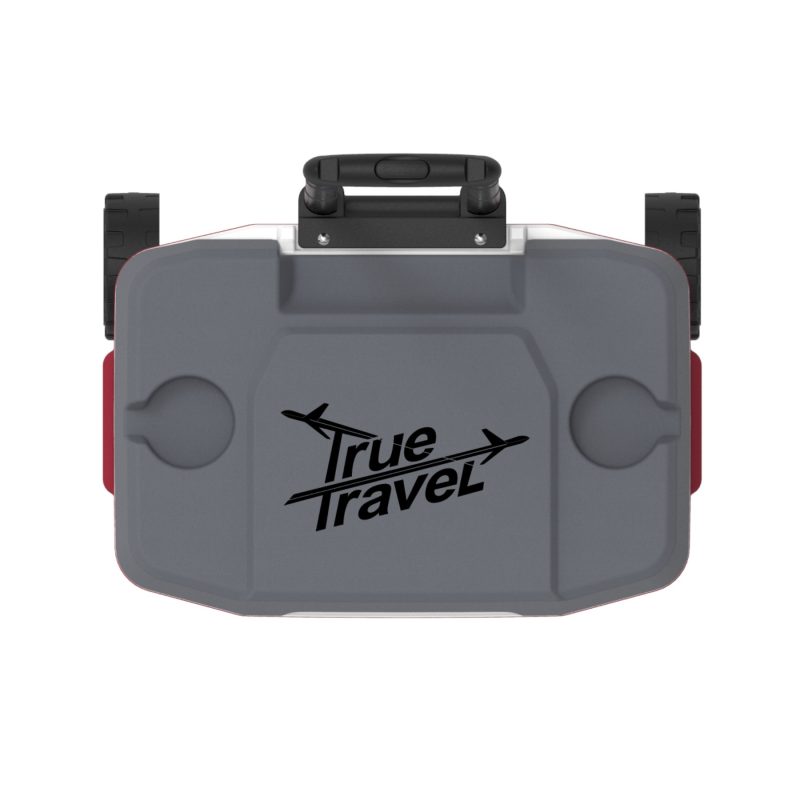 Custom 30 Qt. Igloo® Latitude Roller Cooler with Company Logo - Personalized Bulk Corporate Gift - 4