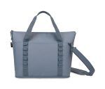 Custom Acadia Recycled rPET Tote Cooler - Basalt with Company Logo - Personalized Bulk Corporate Gift - 1