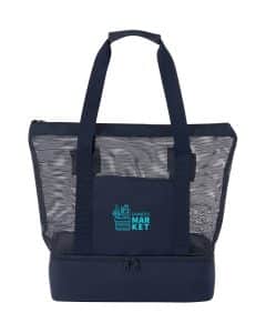 Custom Brian Eco Duo Tote with Cooler with Company Logo - Personalized Bulk Corporate Gift