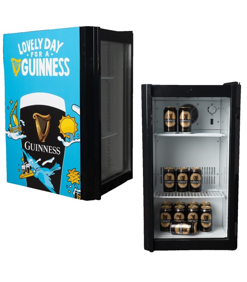 Custom ChillPoint 80L Countertop Fridge with Company Logo - Personalized Bulk Corporate Gift