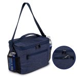 Custom DenimChill Cooler Bag 8-Can with Company Logo - Personalized Bulk Corporate Gift - 7