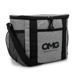 Custom EcoChill rPET Cooler Bag 6-Can with Company Logo - Personalized Bulk Corporate Gift - 3