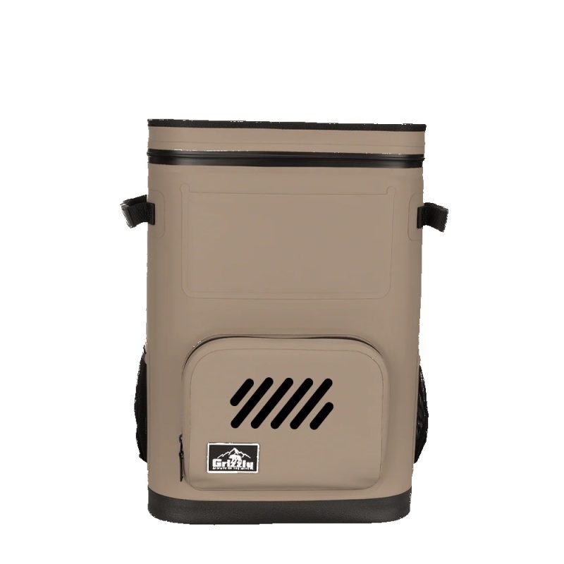 Custom Grizzly 24 qt Drifter Backpack Cooler with Company Logo - Personalized Bulk Corporate Gift