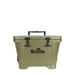 Custom Grizzly 40 qt Scout Rolling Cooler with Company Logo - Personalized Bulk Corporate Gift - 5