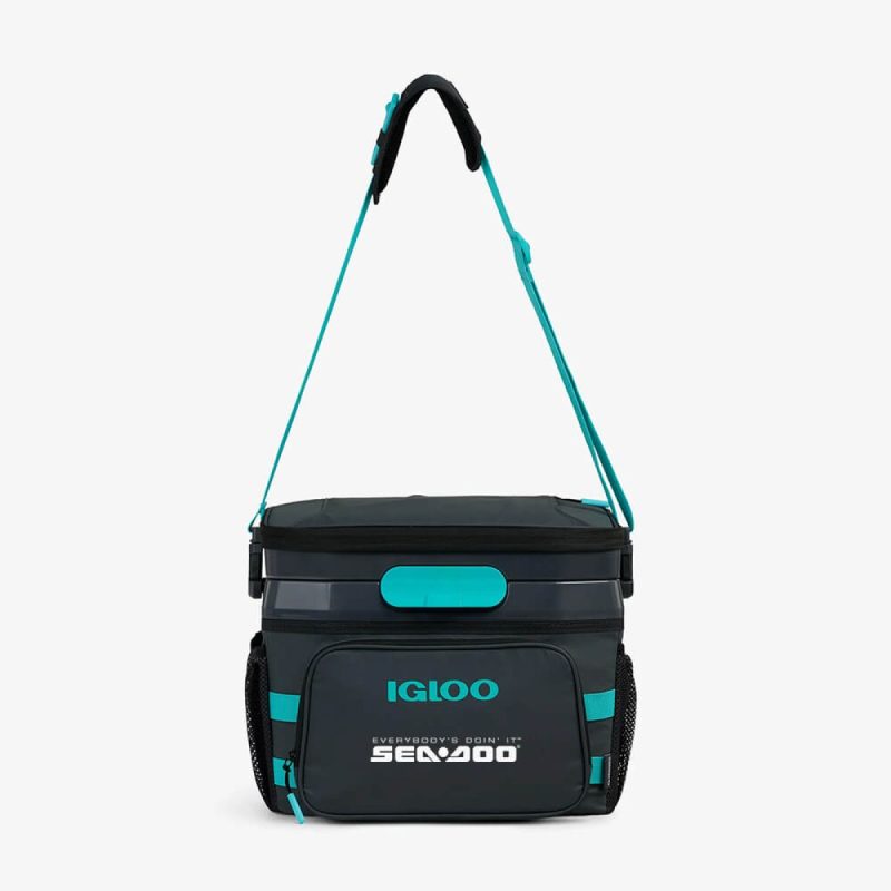 Custom Igloo Rival 18-Can Hybrid Cooler with Company Logo - Personalized Bulk Corporate Gift - 4
