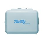 Custom Igloo Tag Along Too Cooler - Powder Blue with Company Logo - Personalized Bulk Corporate Gift - 2