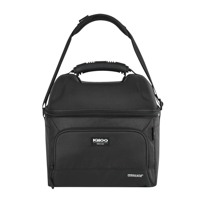 Custom Igloo® Maxcold Evergreen Hardtop Gripper 22 Softside Cooler with Company Logo - Personalized Bulk Corporate Gift - 1