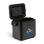 Custom Igloo® Tag Along Too Cooler - Black with Company Logo - Personalized Bulk Corporate Gift - 5