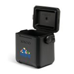 Custom Igloo® Tag Along Too Cooler - Black with Company Logo - Personalized Bulk Corporate Gift - 6