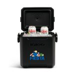 Custom Igloo® Tag Along Too Cooler - Black with Company Logo - Personalized Bulk Corporate Gift - 8