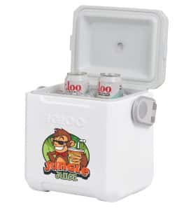 Custom Igloo® Tag Along Too Cooler with Company Logo - Personalized Bulk Corporate Gift