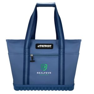 Custom Patriot Cooler Frozt Tote Bag with Company Logo - Personalized Bulk Corporate Gift