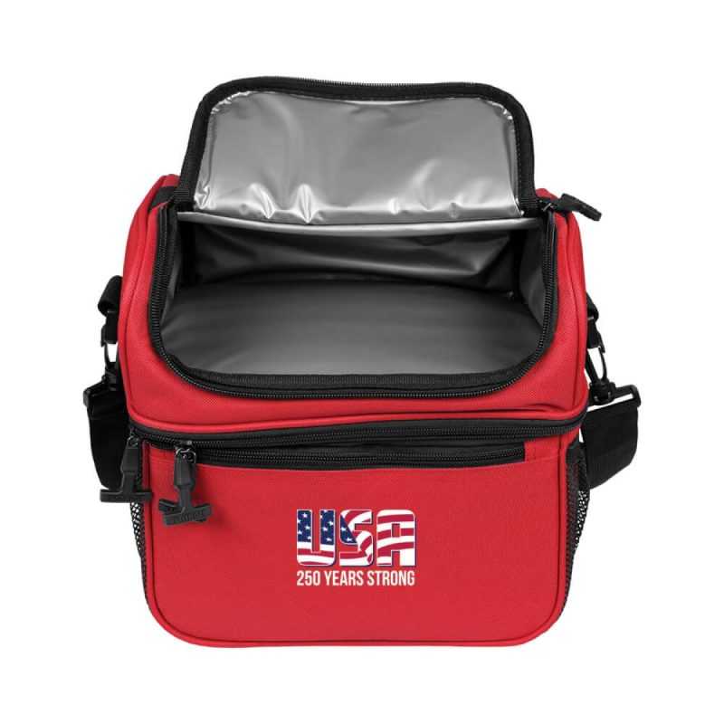 Custom Patriot Lunchbox Duo 15 - Anniversary Edition with Company Logo - Personalized Bulk Corporate Gift - 2
