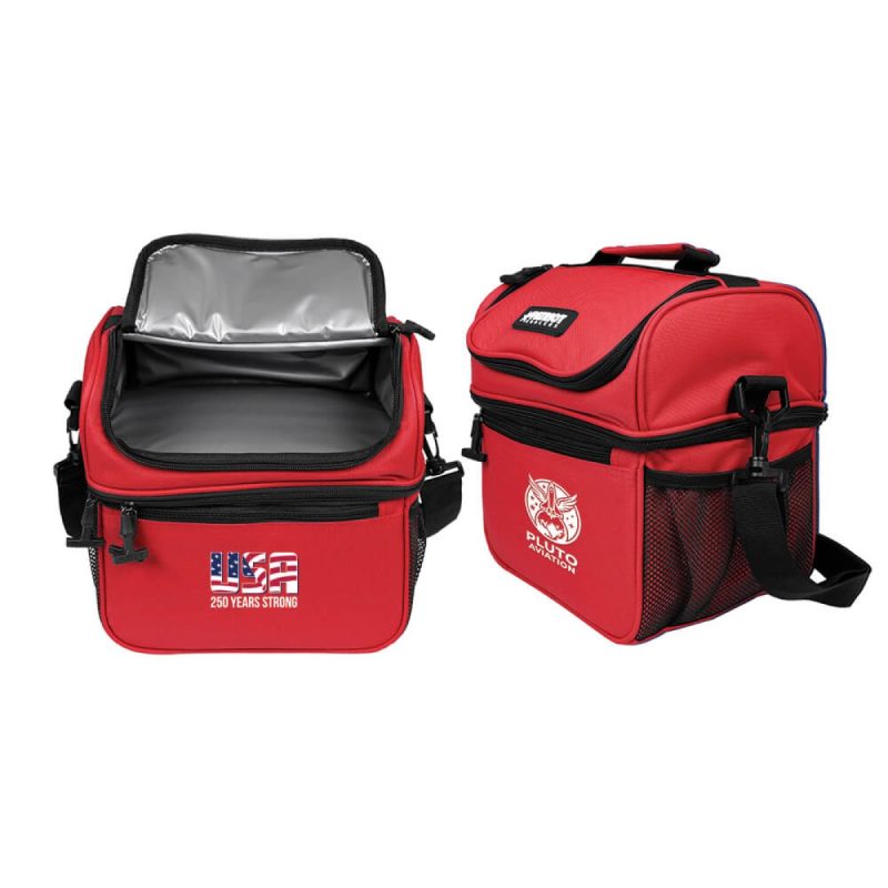 Custom Patriot Lunchbox Duo 15 - Anniversary Edition with Company Logo - Personalized Bulk Corporate Gift - 6